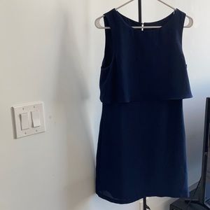 H&M navy blue dress